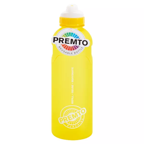 SALE-PREMTO SOFT TOUCH 500ML BOTTE-SUNSHINE YELLOW NORMALLY €3.95