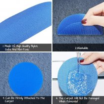 48 Pcs Carpet Spot Markers, 10cm Colorful Floor Dots Carpet Markers