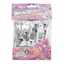 Whackables Pkt.3 20Cm Self-Inflating Wands - Enchanted