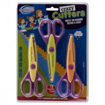 Card 3 Crazy Cutters Craft Scissors