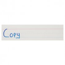 Clever Kidz Pkt.30 Wipe-Off Phrase Strips 3"X12" - White