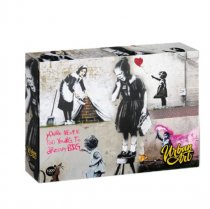 Banksy Girl On A Stool (1000Pc) Puzzle