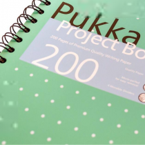 PUKKA PROJECT PAD A4 METALLIC (8521-MET)