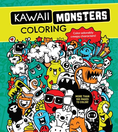 Kawaii Monsters Colouring Book