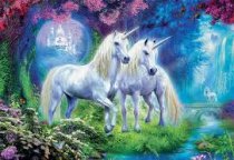 500 Unicorns in the forest