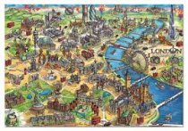 "London map" - 500 pieces puzzle