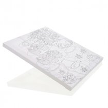 Icon 250x300mm Colour My Canvas - Tea Party