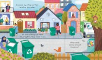 Usbourne Books Peep Inside How a Recycling Truck Works