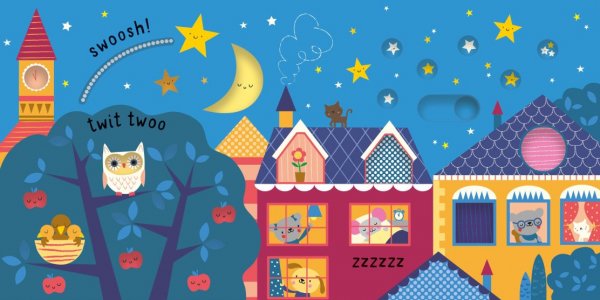 Usbourne Books Slide and See Night Time