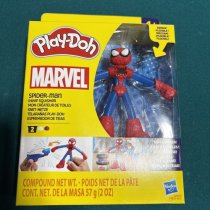 Play-Doh Marvel Spider-Man Thwip Squisher Action Figure Playset