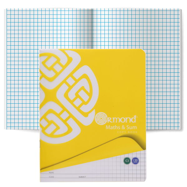 Ormond 120pg C3 Durable Cover Sum Copy Book