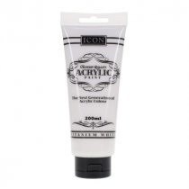 Icon Acrylic Paint 200ml - Titanium White