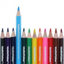World of Colour Pkt.12 Half Size Colouring Pencils