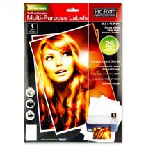 25 Sheets - 1 Label 199x289mm