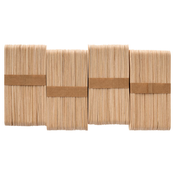 Crafty Bitz Bag 200 Jumbo Lollipop Sticks - Natural