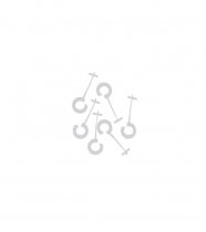 Standard Tags - Hook Tags (strip of 50)