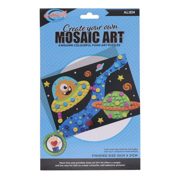 Create Your Own Mosaic Art - Alien
