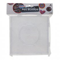 Pkt.4 Melty Beads Peg Boards - Large