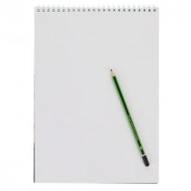 Icon A4 135gsm Wiro Sketch Pad 30 Sheets