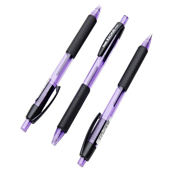 Pentel * Kachiri 1.0mm Retractable Ballpoint Pen - Violet