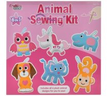 6 in 1 Animal Sewing Kit Make Your Own Felt Plush Animals Kids Crafts Girls Gift
