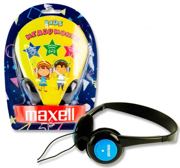 MAXELL KIDS HEADPHONES - BLUE