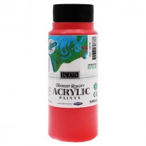 SALE ICON ACRYLIC PAINT 500ml - RED