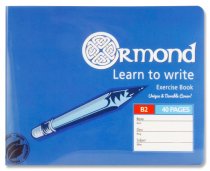 ORMOND 40pg B2 DURABLE COVER LEARN TO WRITE COPY BOOK