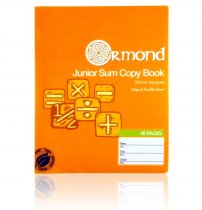 ORMOND 40pg DURABLE COVER 20mm Sq JUNIOR SUM COPY