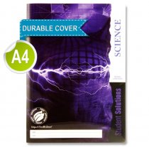 STUDENT SOLUTIONS A4 120pg DURABLE COVER SCIENCE BOOK
