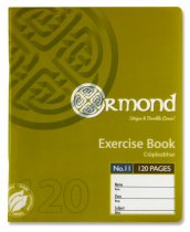 ORMOND PKT.5 No.11 120pg DURABLE COVER COPY BOOKS - BOLD