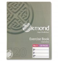 ORMOND PKT.5 No.11 120pg DURABLE COVER COPY BOOKS - BOLD