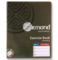 ORMOND PKT.5 No.11 120pg DURABLE COVER COPY BOOKS - BRIGHT