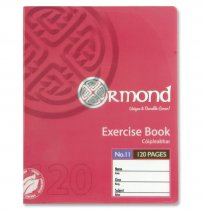 ORMOND PKT.5 No.11 120pg DURABLE COVER COPY BOOKS - BRIGHT