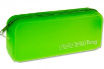 PREMIER OFFICE SUPER SILICON FUNKY PENCIL CASE in CDU - TANG 6 ASST.