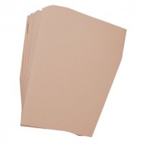 GUILDHALL PKT.50 250gsm SQUARE CUT BUFF FOLDERS