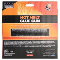 ICON CRAFT HOT MELT LARGE GLUE GUN - BLACK