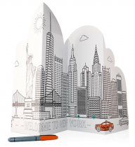 WOC CITYSCAPES DESIGNS TO COLOUR - NEW YORK
