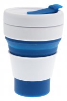 GREEN LINE 12oz COLLAPSIBLE CUP - NAVY
