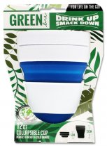 GREEN LINE 12oz COLLAPSIBLE CUP - NAVY-CLEARANCE