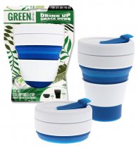GREEN LINE 12oz COLLAPSIBLE CUP - NAVY-CLEARANCE