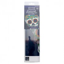 ICON DIAMOND PAINTING KIT 20x20cm - DAY OF THE DEAD SKULL