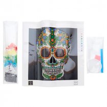 ICON DIAMOND PAINTING KIT 20x20cm - DAY OF THE DEAD SKULL