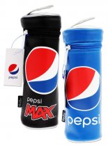 HELIX PEPSI PEPSI MAX UPRIGHT CYLINDRICAL PENCIL CASE 2 ASST.